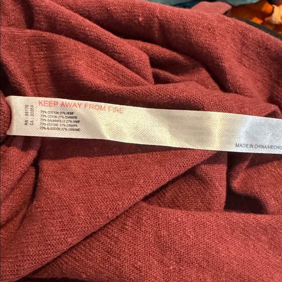 Free People FP Beach Near And Far Cotton Hemp Tunic Size XS - Picture 9 of 10